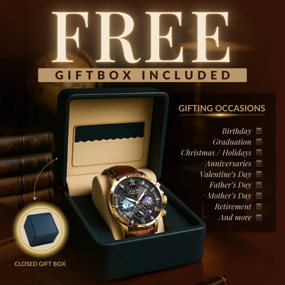Alex - Trendy High-End Light Quartz Watch