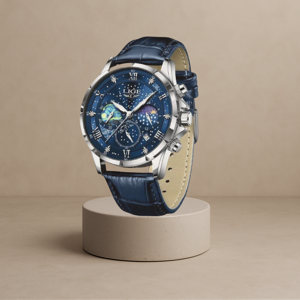 Liam - Elegant Moon Phase Watch