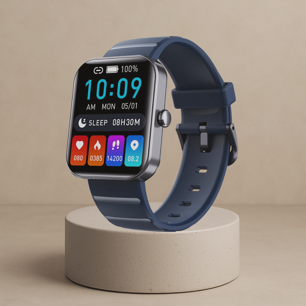 Zelara F57 Blood glucose Blood pressure Heart rate Blood oxygen Sleep monitoring Waterproof smartwatch