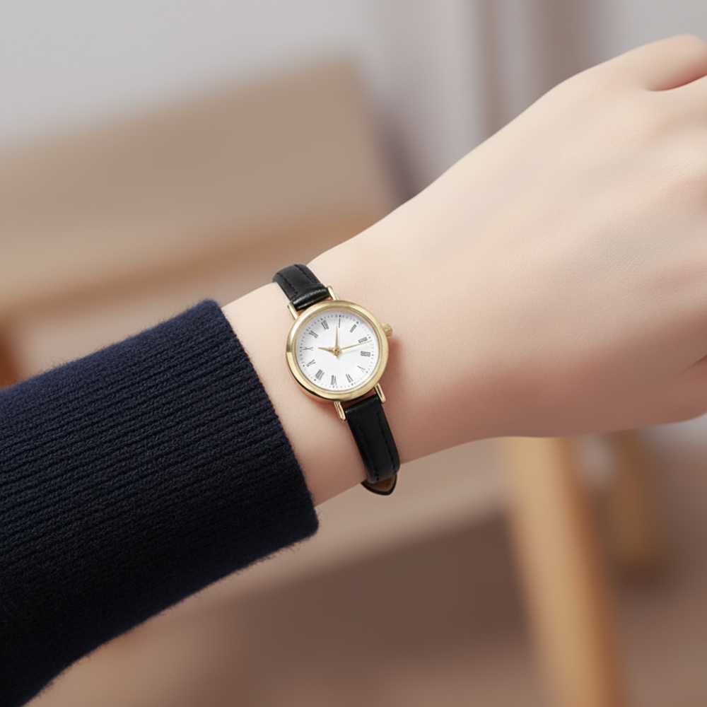 Orlina | Simple And Compact Alloy Belt Watch