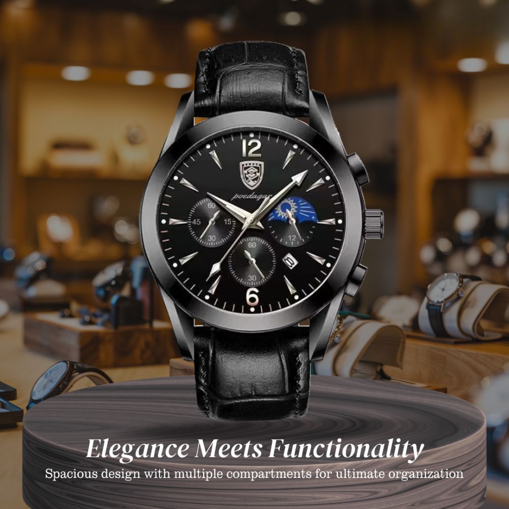 Jeffrey | Modern Quartz Timepiece