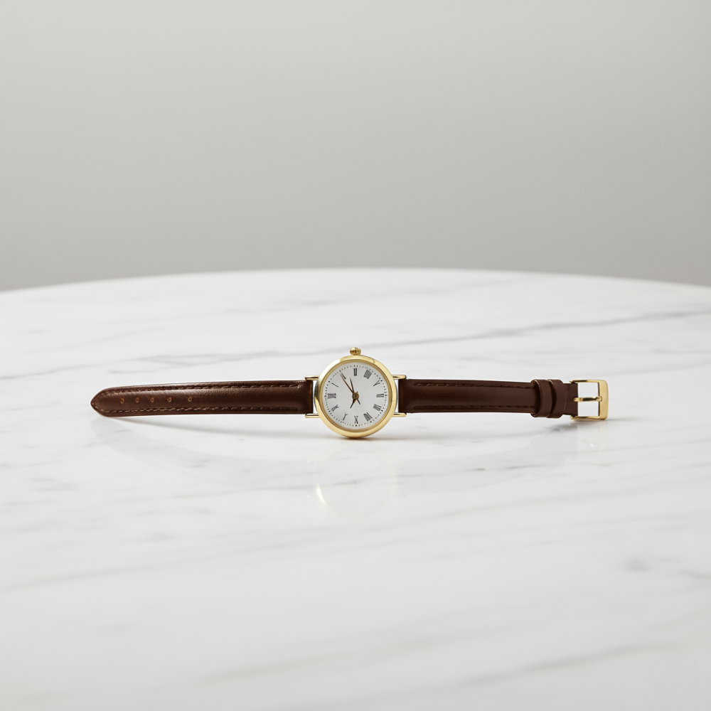 Orlina | Simple And Compact Alloy Belt Watch