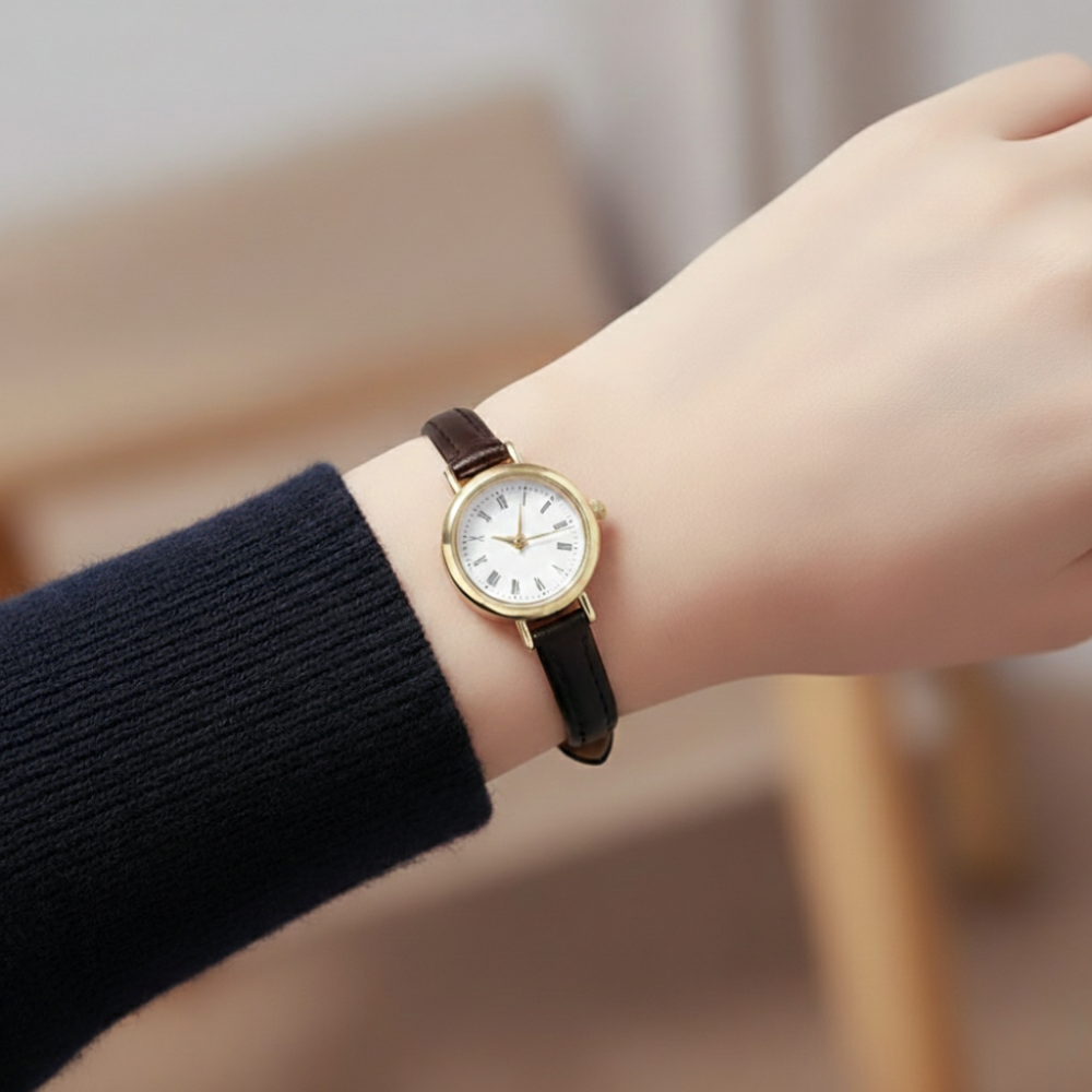 Orlina | Simple And Compact Alloy Belt Watch
