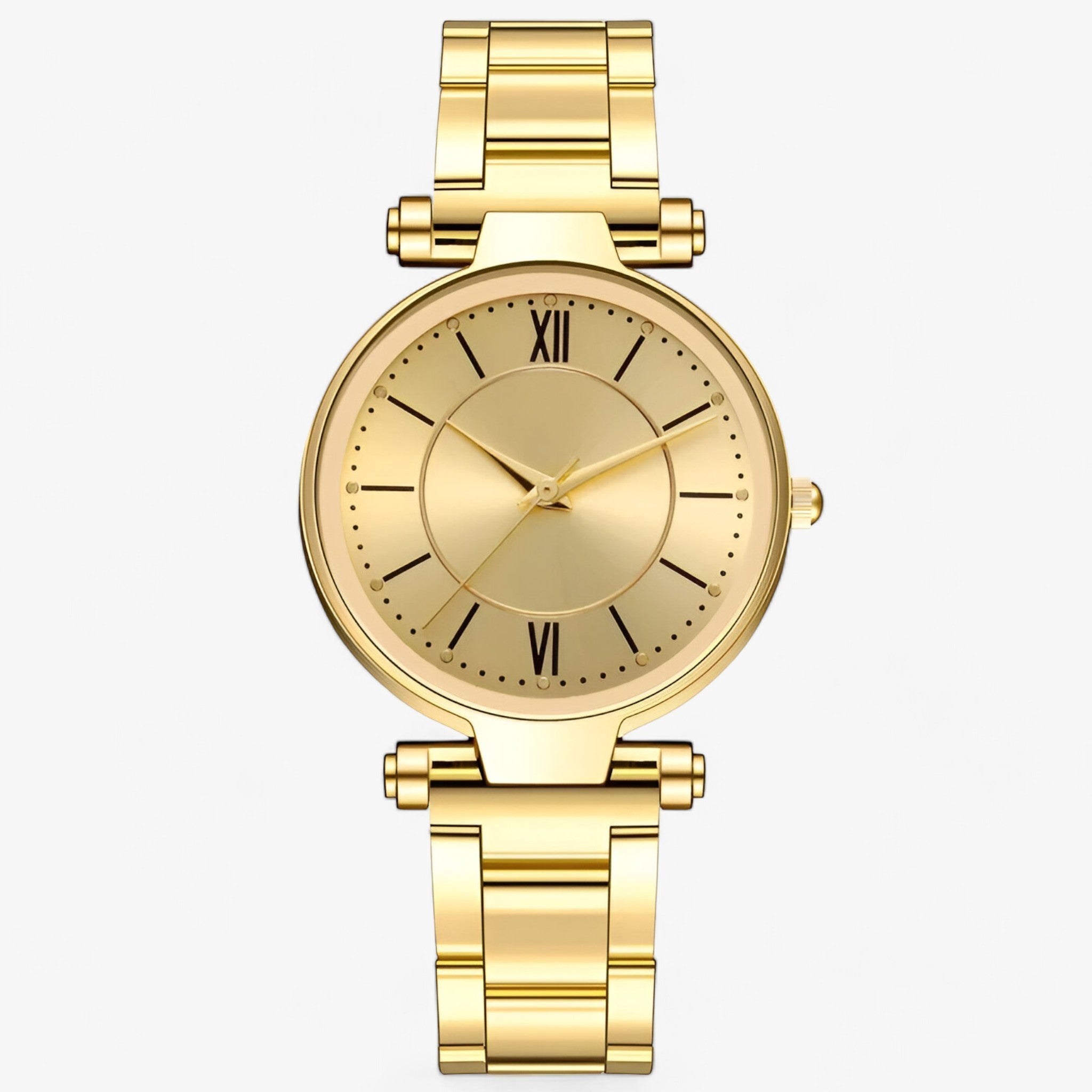 Premium stainless steel round watch – AnaMade